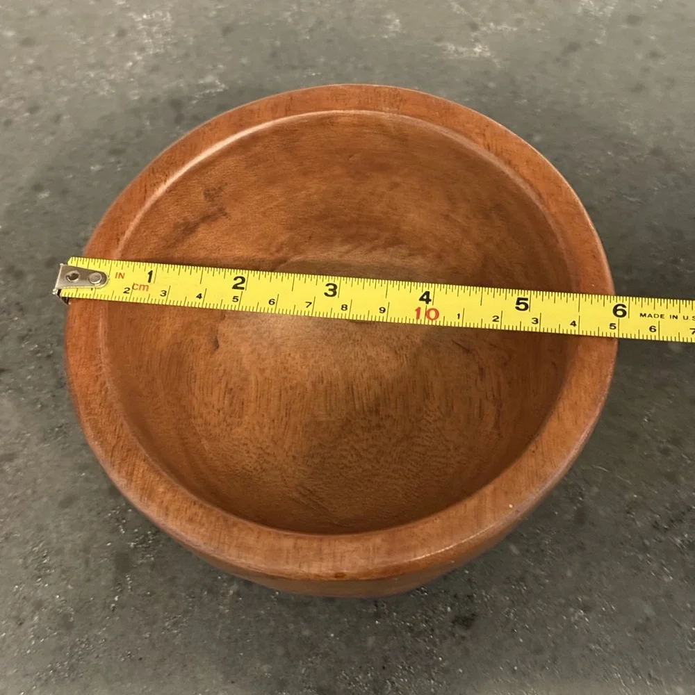 Pottery Barn Set of 2 Wooden Bowls